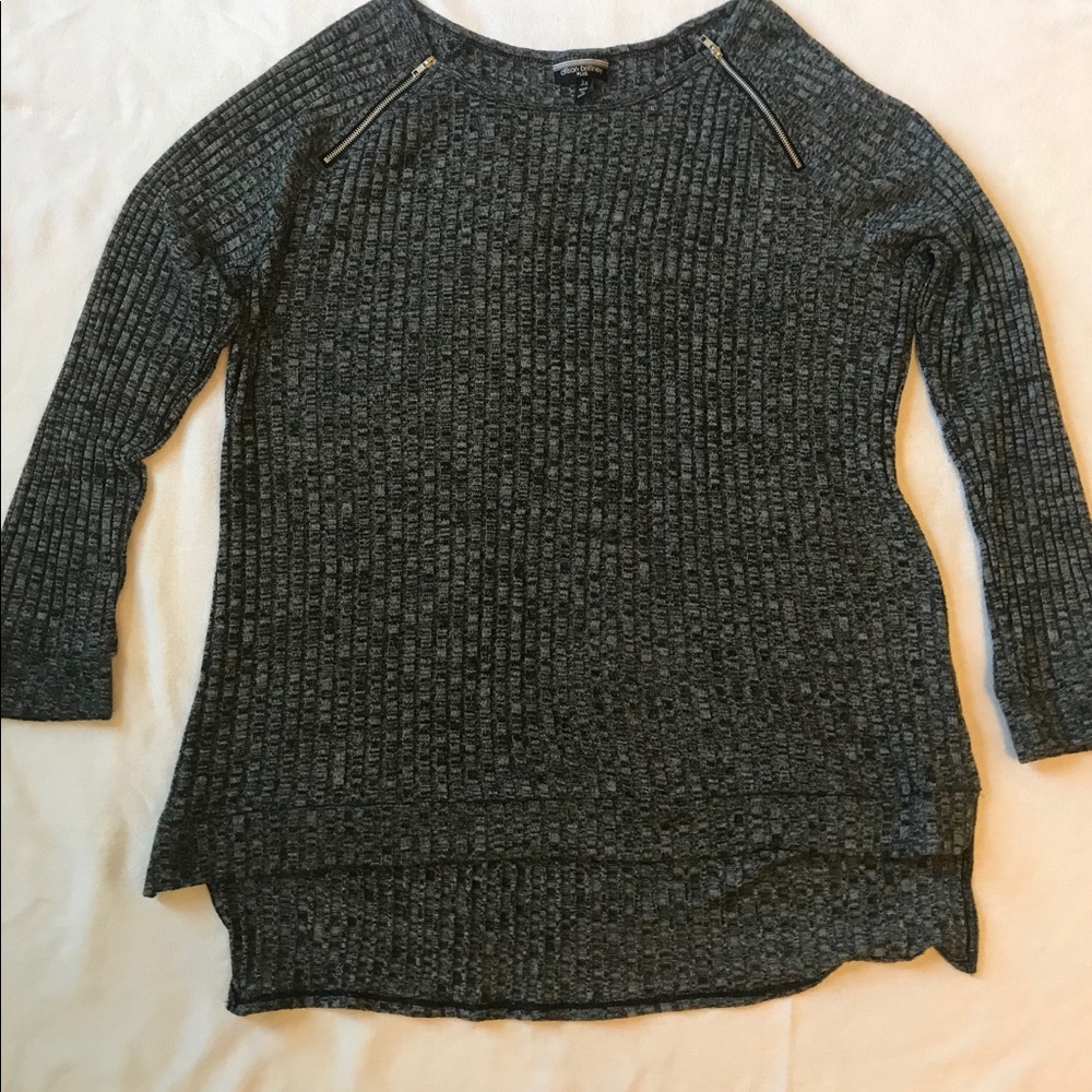 Allison Brittney Plus 3x Long Sleeve Knit Top
